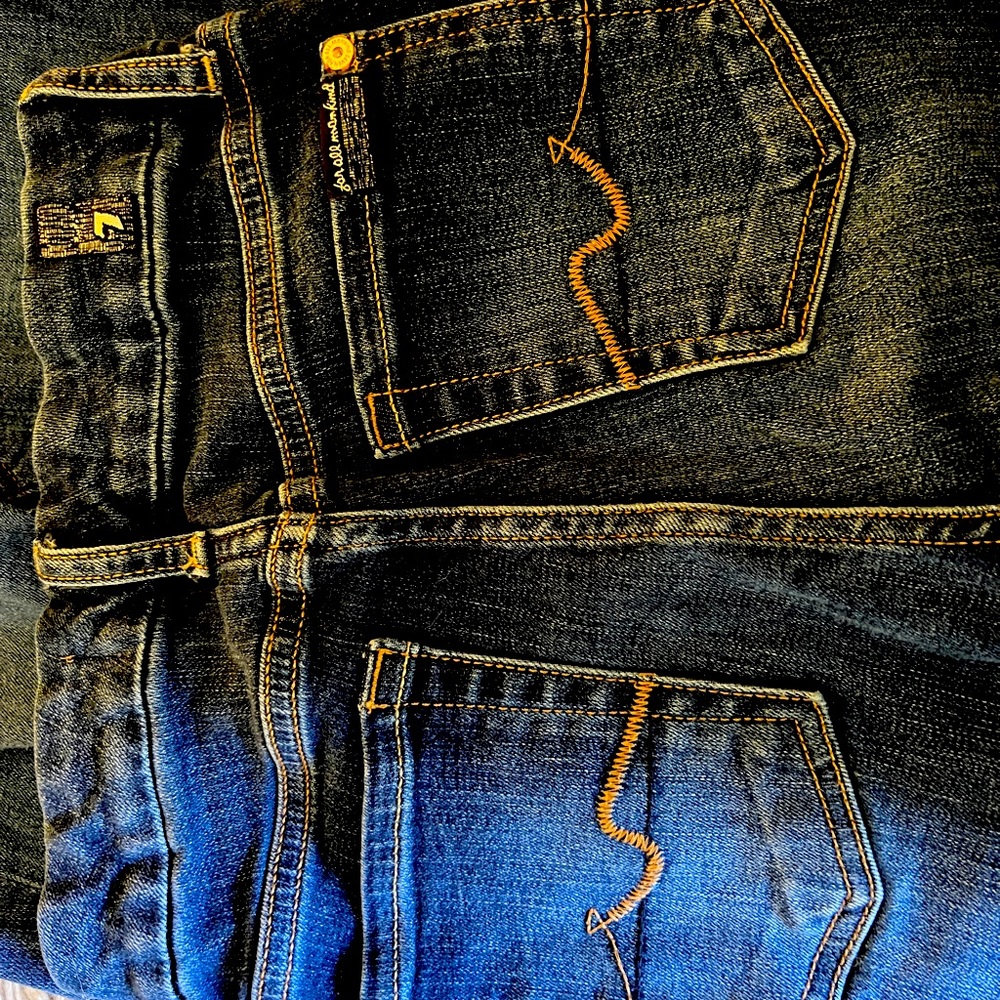 Indigo stretch. Midrise
